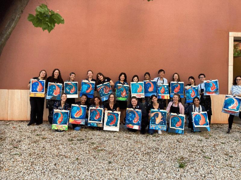 Tote Bag Painting – Travels to you! - Featured image