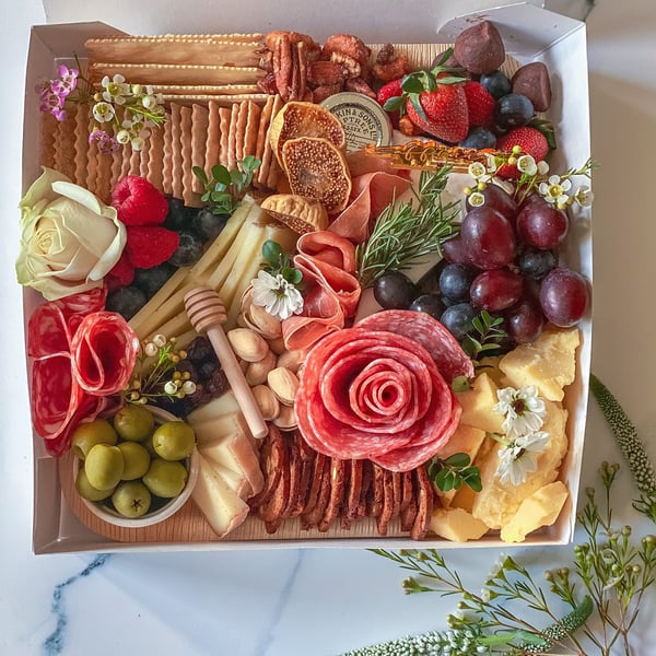 Signature Cheese and Charcuterie Snacking Box for Sharing - Featured image
