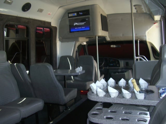 18 Passenger Party Van Premium Rental for Weddings & Celebrations - Featured image