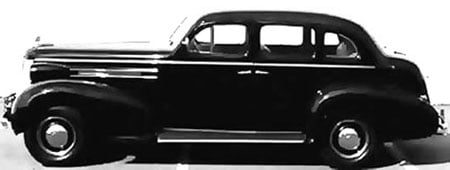 1937 Oldsmobile Touring Sedan Luxury Rental for Weddings & Events - Gallery image