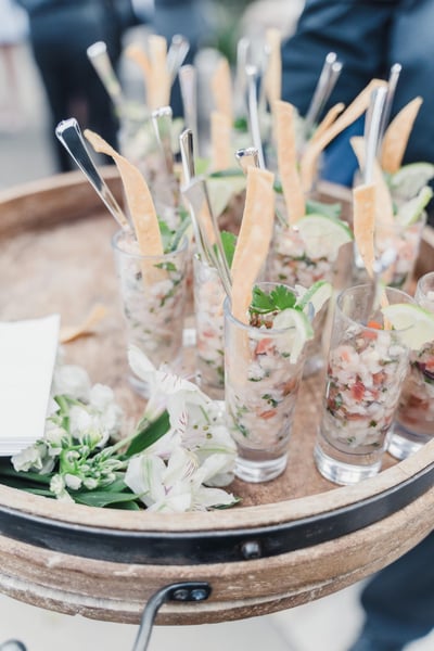 Elegant Buffet With Salmon, Prime Rib And Vegetarian Course - Featured image