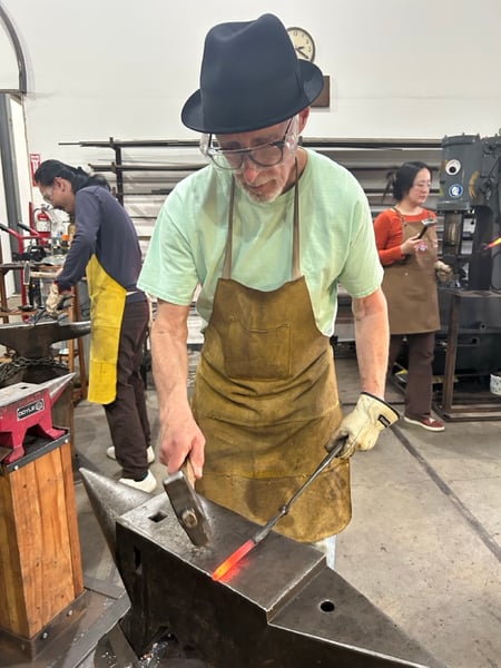Sword Box Cutter Forging Workshop: Craft a Functional Steel Tool - Gallery image