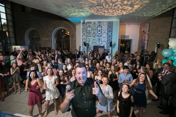 Five-Hour Wedding Reception DJ MC with Dance Floor Lighting - Anniversary - Featured image