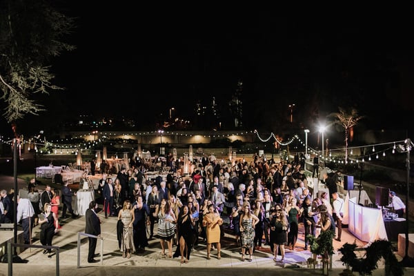 Ceremony and Reception Wedding DJ Services with Uplighting - Anniversary - Featured image