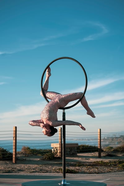 Lollipop Lyra Aerial Cocktail Reception and Performance - Gallery image
