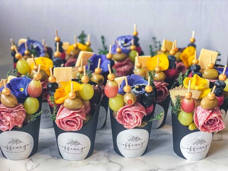 Individual Charcuterie Cups for Offices and Gatherings - Gallery image