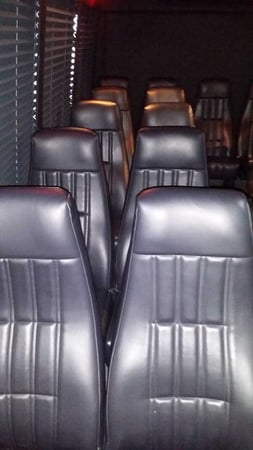 21 Passenger Executive Limo Bus Chauffeured Service for Any Event - Anniversary - Featured image