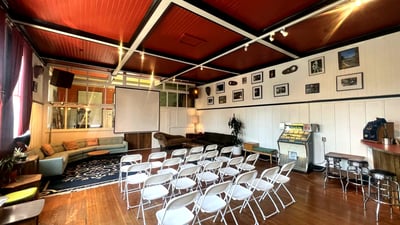 Mid-Century Multipurpose Space for Events in Mission Dolores