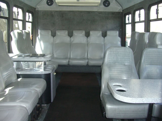 18 Passenger Party Van Premium Rental for Weddings & Celebrations - Gallery image