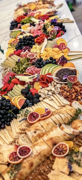 Large Flat Lay Grazing Table for Weddings and Parties - Gallery image