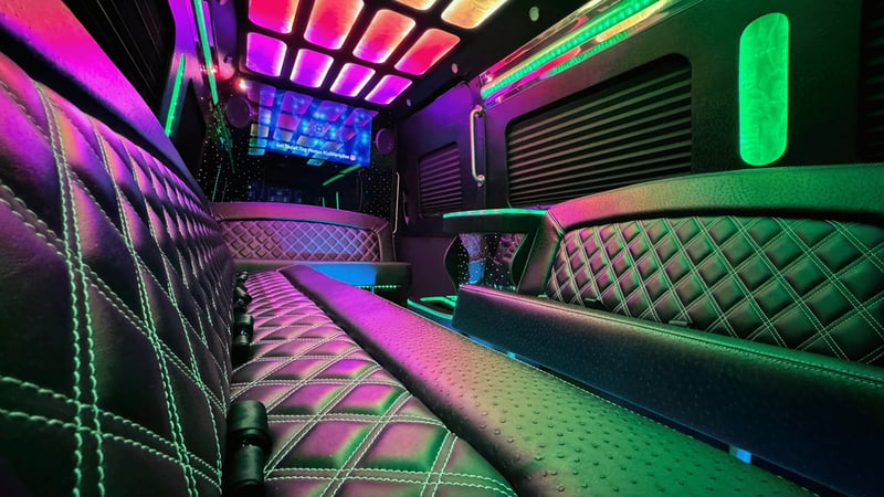 Luxury Sprinter Limo Van Rental for Small Groups of Up to 12 - Gallery image