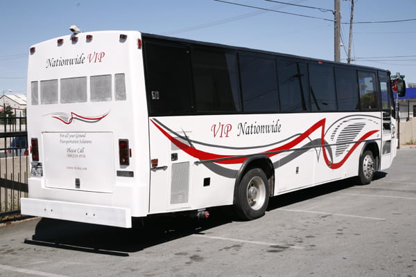 32 Passenger Limousine Bus Rental for Celebrations & Group Travel - Gallery image