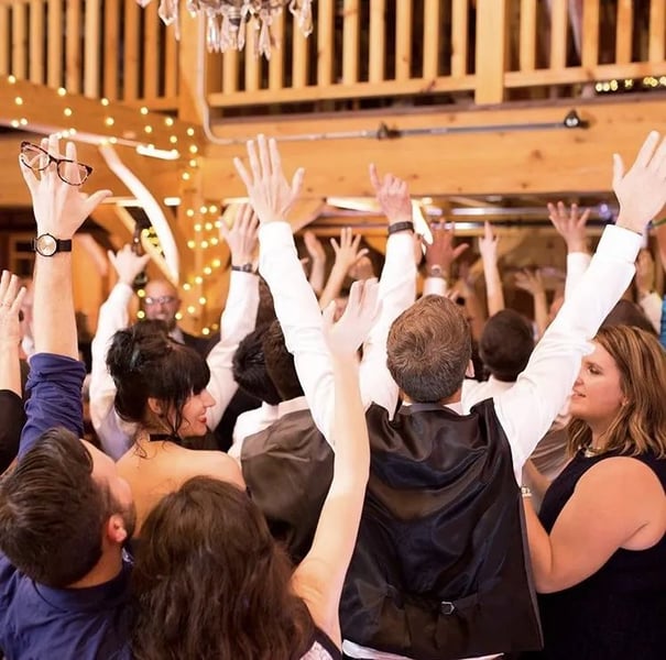 Eight-Hour Wedding Reception DJ MC with Dance Floor Lighting - Gallery image