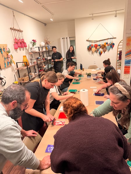 Linocut Printmaking Workshop: A Meditative, Hands-On Creative Exp - Gallery image