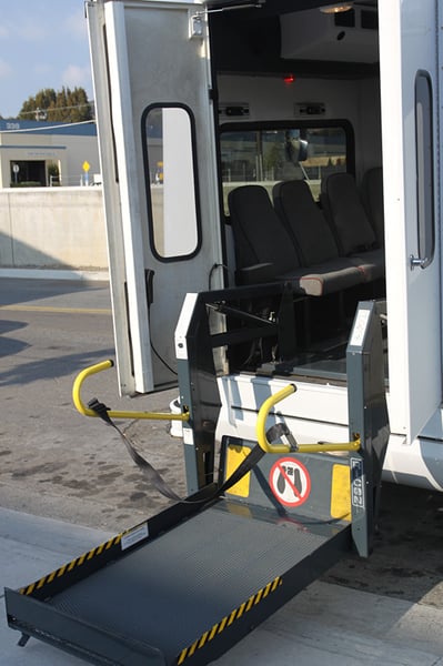 20 Passenger VIP Bus with Wheelchair Lift Rental for Group Travel - Gallery image