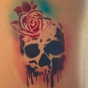 Corporate Airbrush Tattoo Bar with Logo Stencils (2-4 Hours)