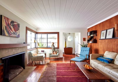 Mid-Century Modern Home for Up to 15 Guests, 1,195 Sq Ft