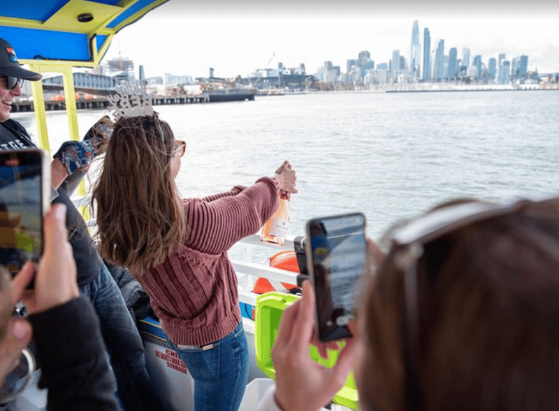 Boat Experience on the Oakland Estuary: Pedal-Powered - Gallery image