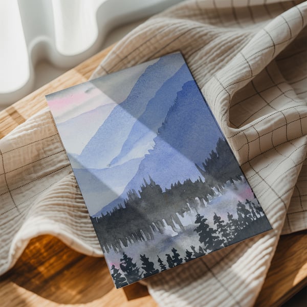 Watercolor Mountain Landscapes Workshop for Beginner Painters - Gallery image