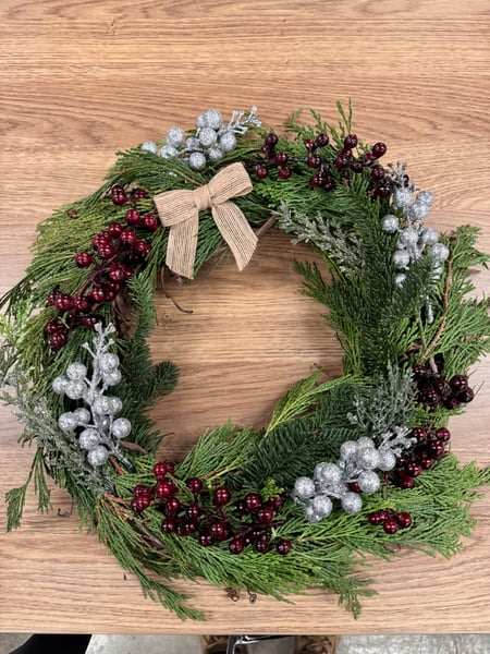 Holiday Greenery Wreath Workshop - Gallery image