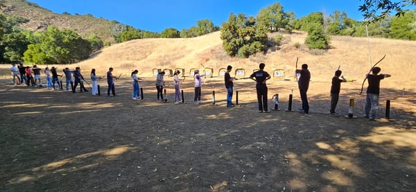 Archery: Archers Oasis Team Building Session - Team Building in Los Altos Hills - Featured image