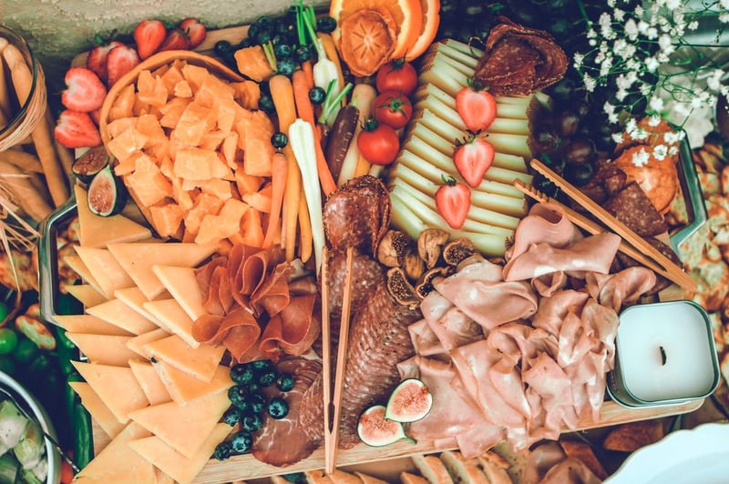 Medium Flat Lay Grazing Table for Cheese and Charcuterie - Gallery image
