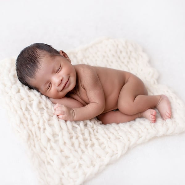 Newborn Photography Studio Session Two-Hour Baby Sibling Set - Gallery image