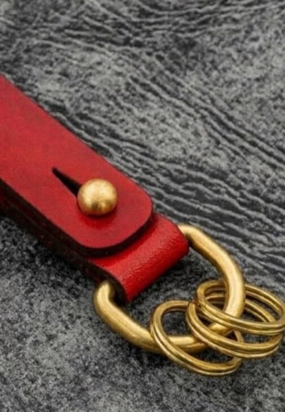 Leather Keychain Workshop for Creative Team Building - Gallery image