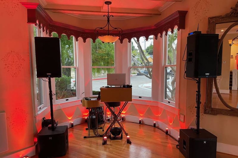 Wedding DJ and MC with Full Production and Audio Recording - Gallery image