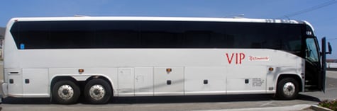 47 Passenger VIP Coach Premium Rental for Weddings & Celebrations - Gallery image
