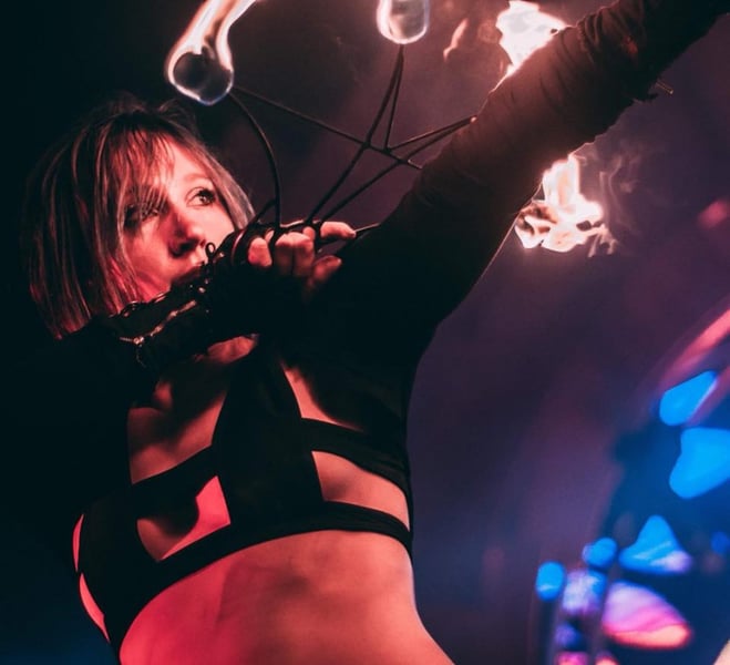 Fire Dancer for Hire: Martial Arts Fusion and Contemporary Sets - Gallery image