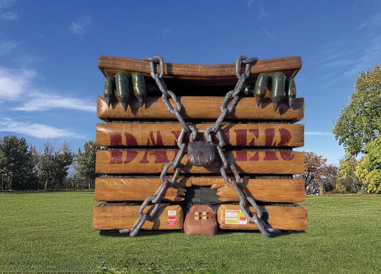Monsters Box Themed Bounce House Rental — Daily Booking - Featured image