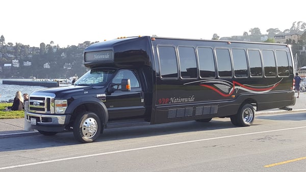 31 Passenger Executive Limousine Bus Rental for Weddings & Events - Anniversary - Featured image