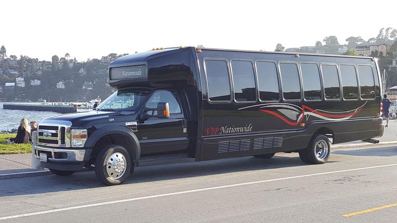 31 Passenger Executive Limousine Bus Rental for Weddings & Events - Featured image