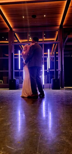 Dance Floor Lighting and Wedding DJ Sound System Package - Gallery image