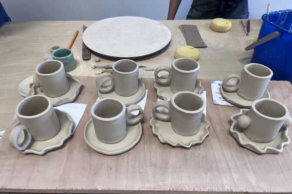 Ceramic Espresso Cup Workshop: Handbuild a Pair of Small Cups - Anniversary in San Francisco - Featured image