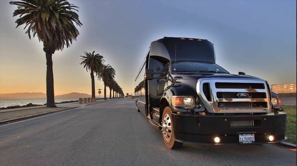 Luxury Small Party Bus Rental for Groups of Up to 19 Guests - Anniversary - Featured image