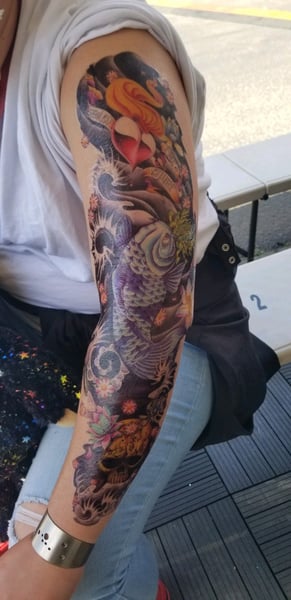 Airbrush Tattoo Artist for Kids Birthday Parties and Festivals - Gallery image