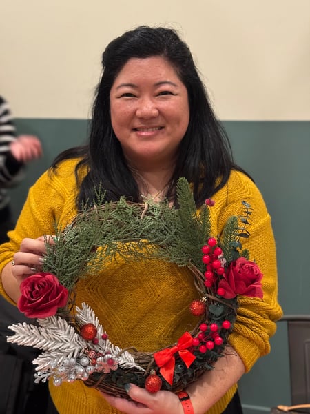 Holiday Greenery Wreath Workshop - Gallery image