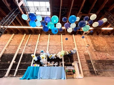 Event Space with Exposed Brick for Events in North Beach