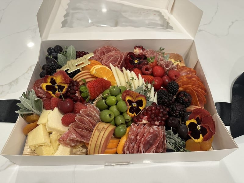 Cheese and Charcuterie Grazing Platter for Small Groups - Gallery image