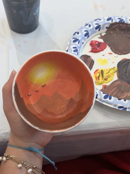 Hand Painted Mug Workshop for Groups - Gallery image