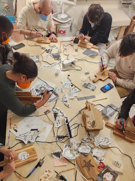 Woodburning Workshop: Design and Burn Your Own Charcuterie Board - Gallery image