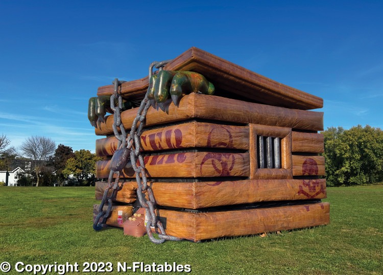 Monsters Box Themed Bounce House Rental — Daily Booking - Gallery image