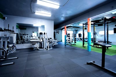 Open and Beautiful Gym for Up to 75 Guests, 4,000 Sq Ft