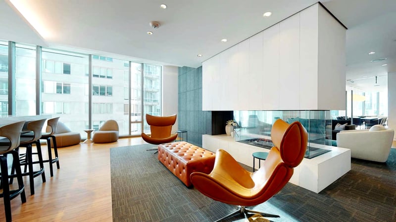 Lounge with Fireplace for Events in South of Market - Gallery image