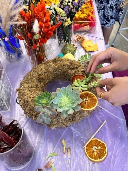 Succulent Wreath Making Workshop - Gallery image