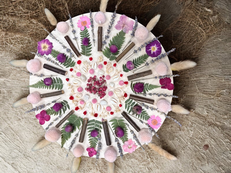 Earth Day Nature Mandala: TeamBuilding Workshop - Gallery image