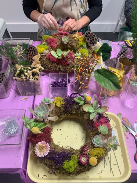 Succulent Wreath Making Workshop - Gallery image