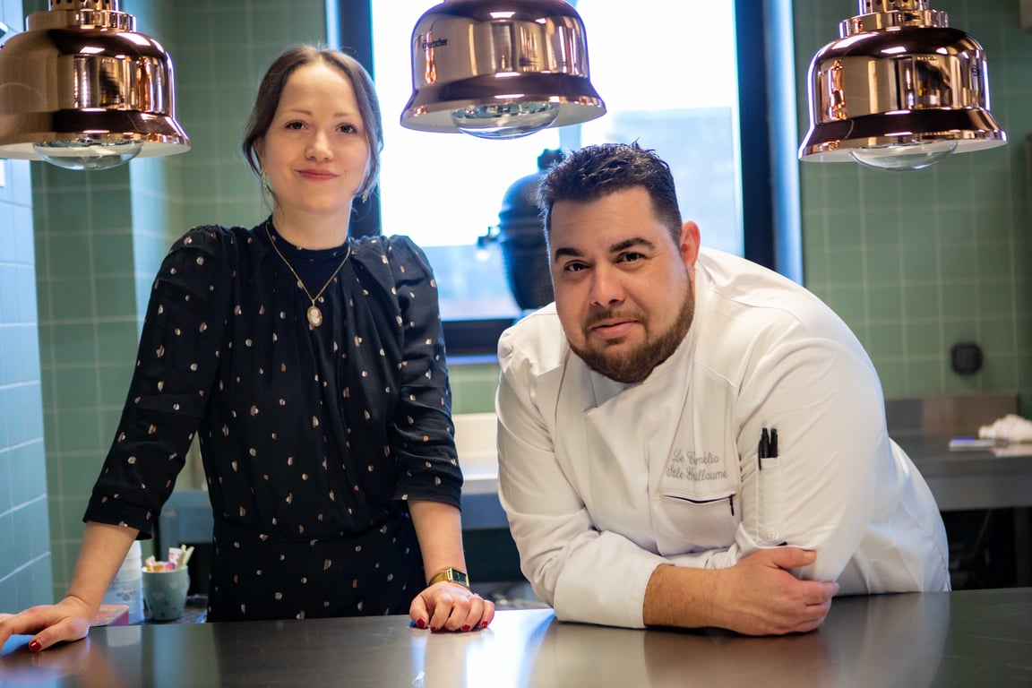 Restaurant gastronomique Le Camélia entre Valenciennes et Maubeuge - Floriane et Guillaume Stile